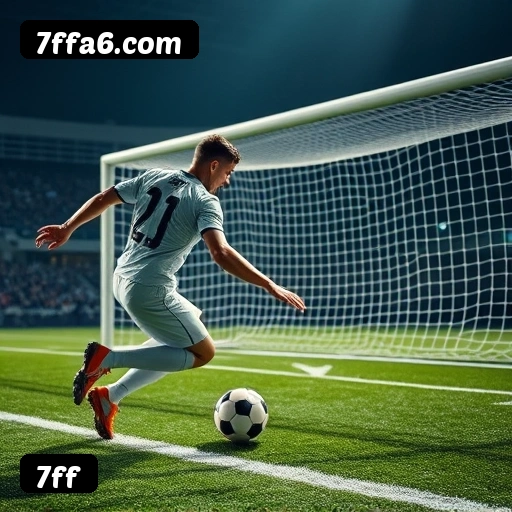 App 7ff para iOS e Android — interface mobile, login biométrico e PIX integrado